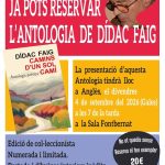 Antologia de Dídac Faig